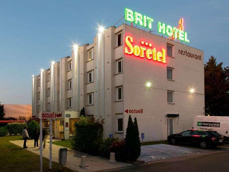 Brit Hotel Bordeaux Aeroport - Le Soretel Мериньяк Ресторан фото